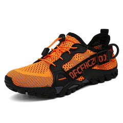 Unisex Cloth Shoes With Breathable Mesh For Hiking