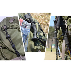 Climbing Pole Rope Attachment System