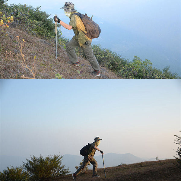 Outdoor Defense Tactical Stick Alpenstock Hiking Walking Equipment