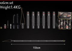 Outdoor Defense Tactical Stick Alpenstock Hiking Walking Equipment
