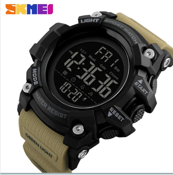 Fashion Large Dial Watch For Male Students Trendy Waterproof