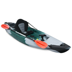 Sit On Top Fishing Kayak Boat with Rod Holders Paddle