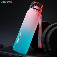BPA-Free Sport Water Bottle with Time Marker