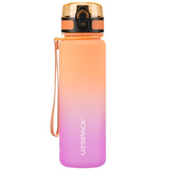 BPA-Free Sport Water Bottle with Time Marker