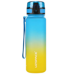BPA-Free Sport Water Bottle with Time Marker