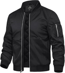 7DAY'S Men's Bomber Jackets Thermal Quilted Jacket Water Resistant Warm Winter Coats