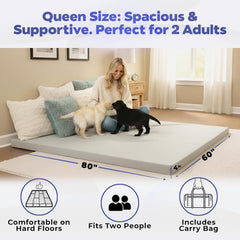 Matrix Air Cell Memory Foam Camping Mattress Pad