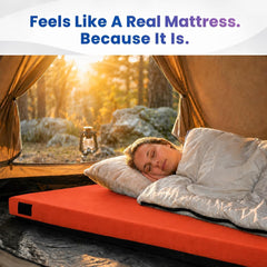 Matrix Air Cell Memory Foam Camping Mattress Pad