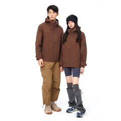Mountain Hard Shell Jacket Windproof Waterproof Outdoor Mountaineering Clothing