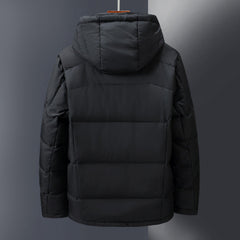 Outdoor Windproof Hooded Jacket Warm Sports Coat With Pockets