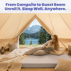 Matrix Air Cell Memory Foam Camping Mattress Pad