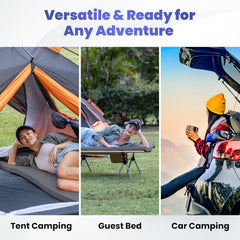 Matrix Air Cell Memory Foam Camping Mattress Pad