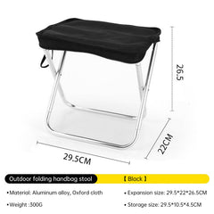 Outdoor Folding Ultra Light Portable Camping Chair Bench