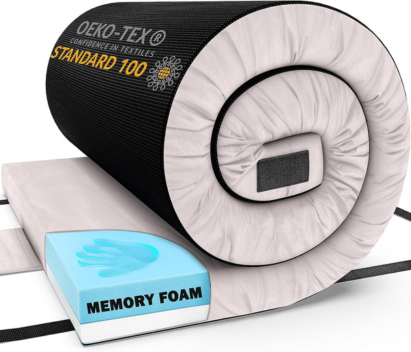 Matrix Air Cell Memory Foam Camping Mattress Pad