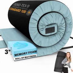 Matrix Air Cell Memory Foam Camping Mattress Pad