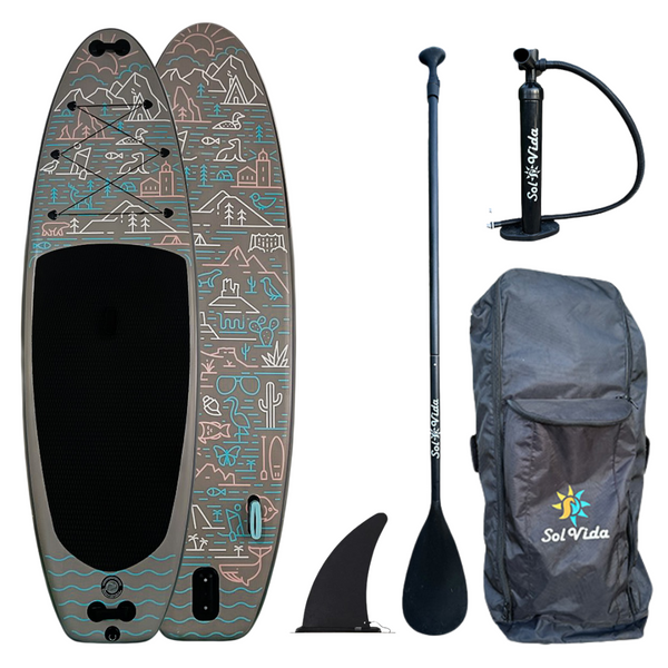 Oasis 11'4 Inflatable Paddle Board Complete Set