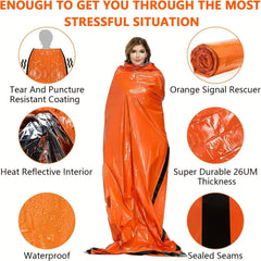 Portable Waterproof Emergency Survival Sleeping Bag Thermal Gear