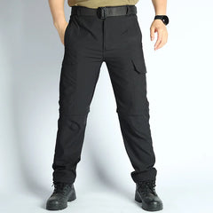 Men’s Hiking Pants Convertible Lightweight Waterproof Quick Dry Outdoor Detachable