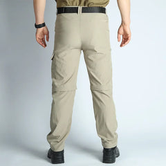 Men’s Hiking Pants Convertible Lightweight Waterproof Quick Dry Outdoor Detachable