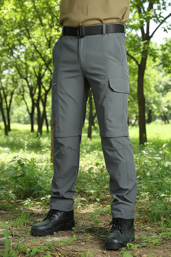 Men’s Hiking Pants Convertible Lightweight Waterproof Quick Dry Outdoor Detachable