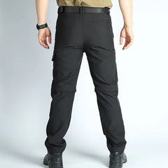Men’s Hiking Pants Convertible Lightweight Waterproof Quick Dry Outdoor Detachable