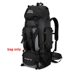 90L Waterproof Hiking Camping Backpack Large Capacity Travel Rucksack