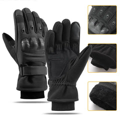 Winter Cold-proof Windproof Military Outdoor Sport Gloves (Black/Green/Brown)