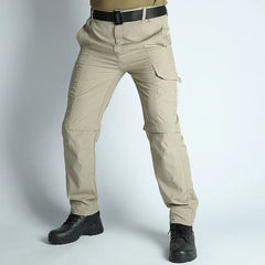 Men’s Hiking Pants Convertible Lightweight Waterproof Quick Dry Outdoor Detachable