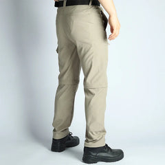 Men’s Hiking Pants Convertible Lightweight Waterproof Quick Dry Outdoor Detachable