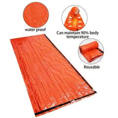 Portable Waterproof Emergency Survival Sleeping Bag Thermal Gear
