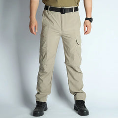 Men’s Hiking Pants Convertible Lightweight Waterproof Quick Dry Outdoor Detachable