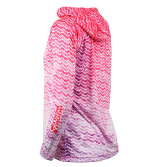 Women's Waves L/S UV Fishing Hoodie