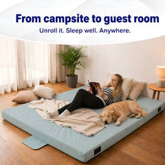 Matrix Air Cell Memory Foam Camping Mattress Pad