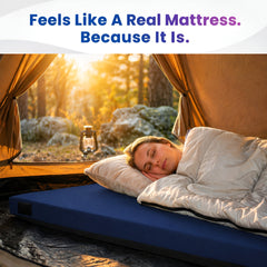 Matrix Air Cell Memory Foam Camping Mattress Pad