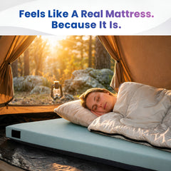 Matrix Air Cell Memory Foam Camping Mattress Pad