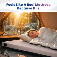 Matrix Air Cell Memory Foam Camping Mattress Pad