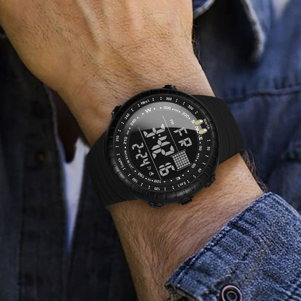 Waterproof Multifunctional Outdoor Electronic Watch Men