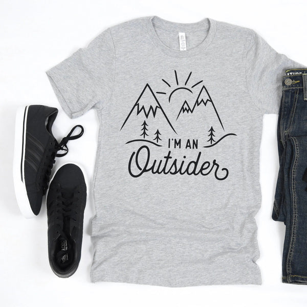 "I Am An Outsider" Hiking T-Shirt
