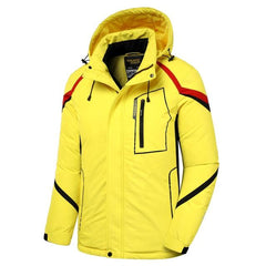 Men's Blue Winter Outdoor Ski Jacket Waterproof Warm Coat