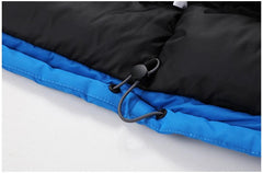 Men's Blue Winter Outdoor Ski Jacket Waterproof Warm Coat