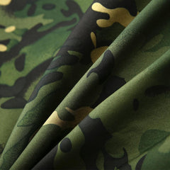 Men Green Camouflage Lightweight Waterproof Tactical Windbreaker Jacket