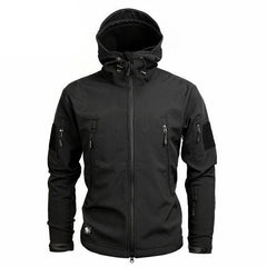 Men Green Camouflage Lightweight Waterproof Tactical Windbreaker Jacket