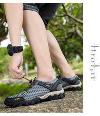 Men's Non-Slip Hiking Climbing Water Sports Shoes Beach Barefoot Surfing Shoes Outdoor River Upstream Quick Dry Barefoot Beach Sneakers Swim Boating Fishing Yoga Gym