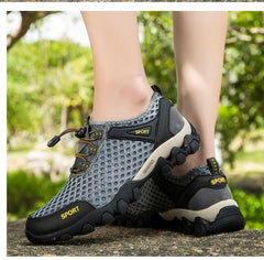 Men's Non-Slip Hiking Climbing Water Sports Shoes Beach Barefoot Surfing Shoes Outdoor River Upstream Quick Dry Barefoot Beach Sneakers Swim Boating Fishing Yoga Gym
