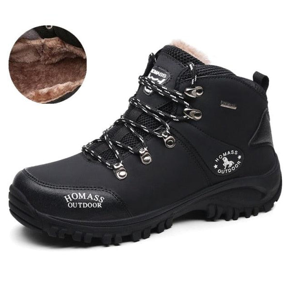 Men's Waterproof Winter Hiking Combat Boots