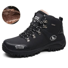 Men's Waterproof Winter Hiking Combat Boots