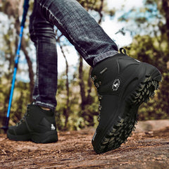 Men's Waterproof Winter Hiking Combat Boots