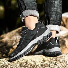 Men's Waterproof Hiking Boots Non Slip Outdoor Shoes