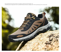 Men's Waterproof Hiking Boots Non Slip Outdoor Shoes