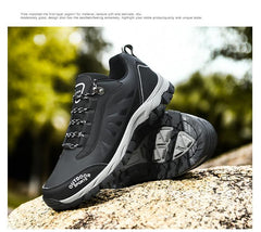 Men's Waterproof Hiking Boots Non Slip Outdoor Shoes